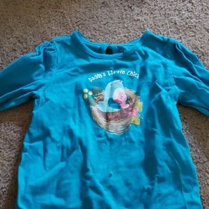 Blue long sleeve shirt